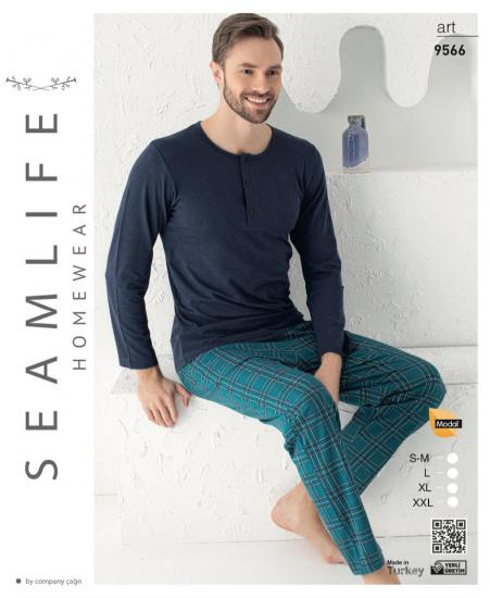Seamlife Erkek Modal Pijama Takımı