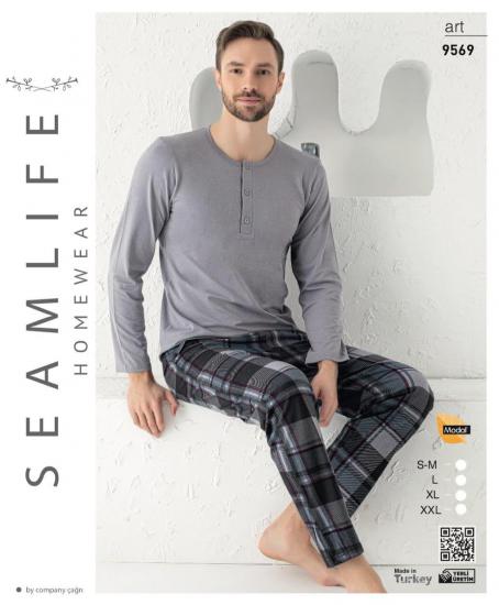 Seamlife Erkek Modal Pijama Takımı