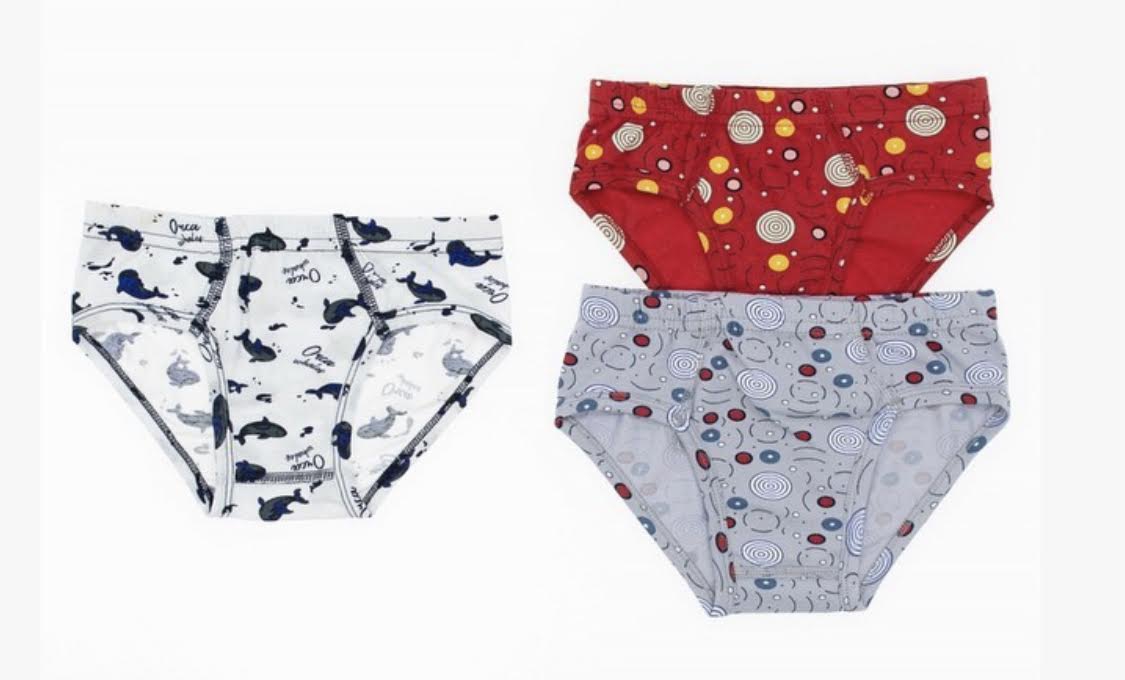 Poli 12 Adet Erkek Çocuk Desenli Slip Külot