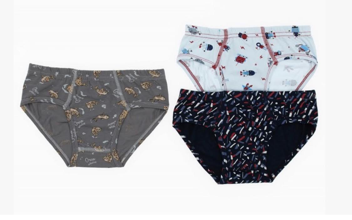 Poli 12 Adet Erkek Çocuk Desenli Slip Külot