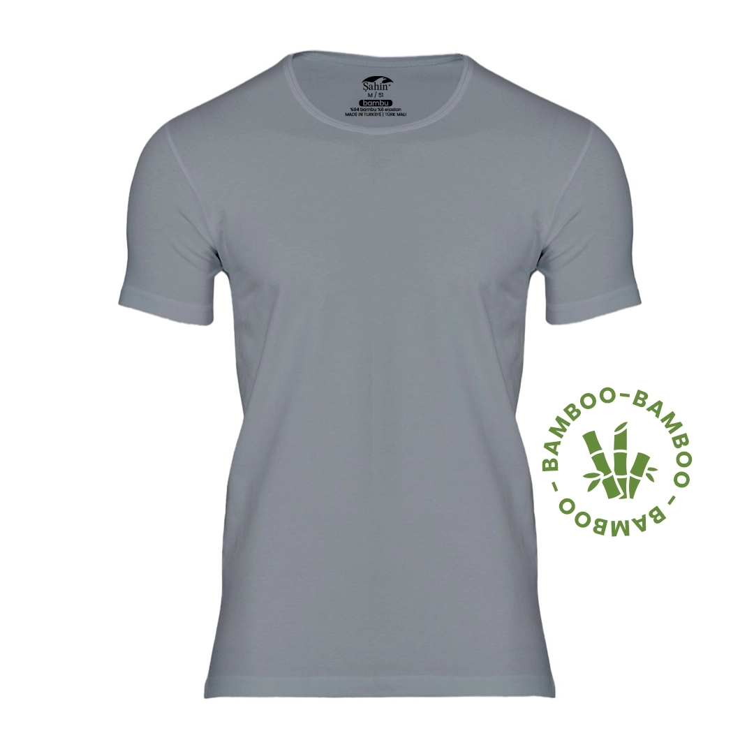 Şahin 6 Adet Bambu Bisiklet Yaka Erkek Kısa Kol 10027