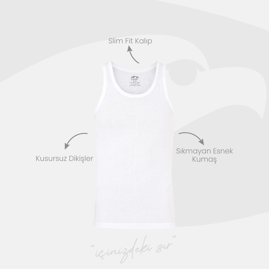 Şahin 6 Adet Erkek Ribana Sporcu Atlet 10042