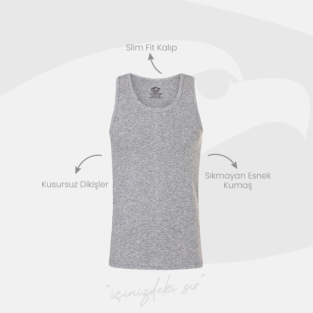 Şahin 6 Adet Erkek Ribana Sporcu Atlet 10042