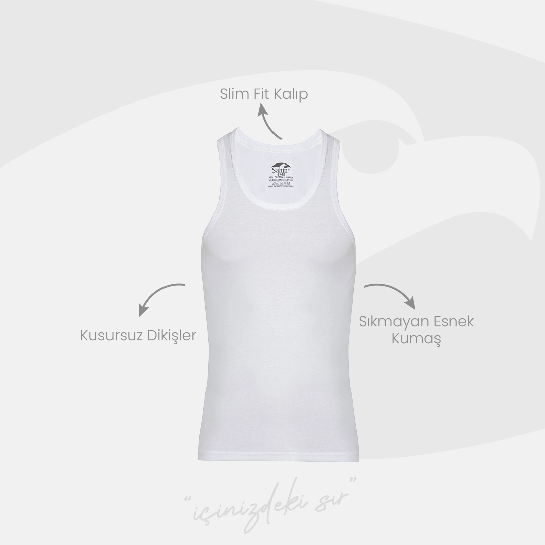 Şahin 6 Adet Erkek Likralı Sporcu Atleti 10059