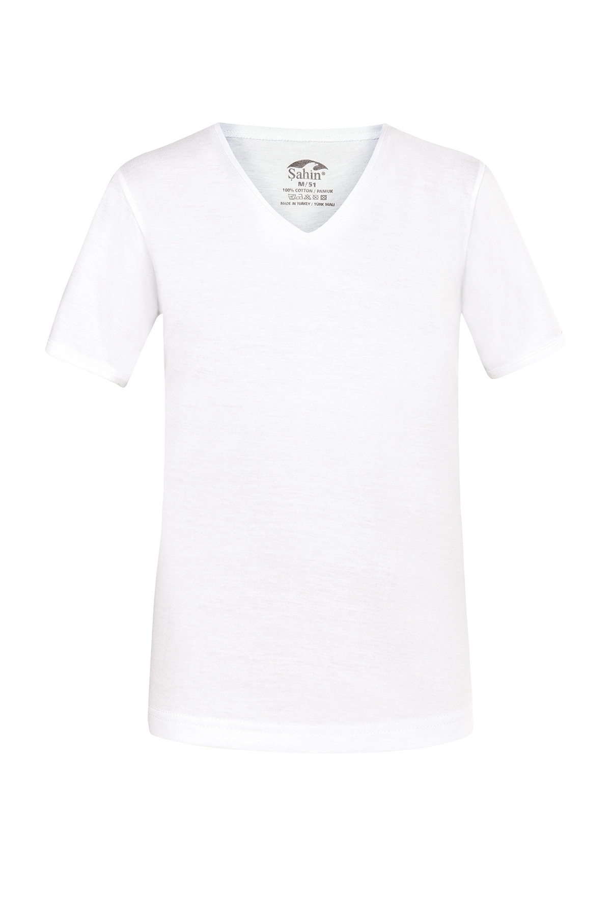 Şahin 6 Adet Erkek V Yaka Erkek Fanila 10070