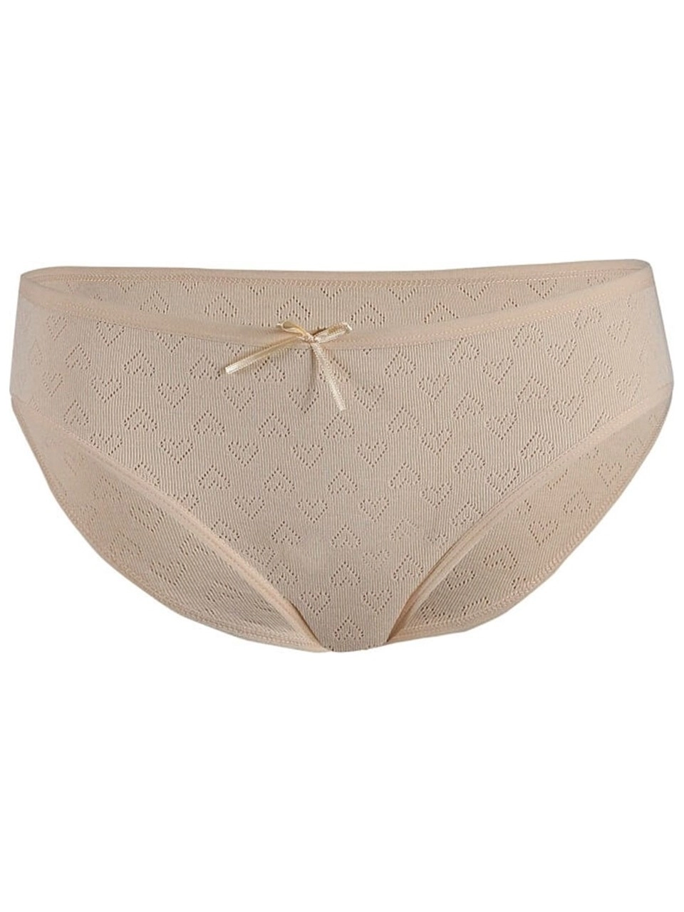 Özten 12’li Paket %100 Pamuk Kalpli Bayan Bikini Külot 200