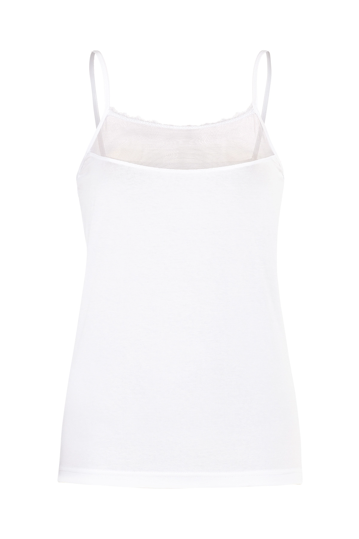 Şahin 6 Adet Kadın Likralı Önü Tüllü Atlet 30205