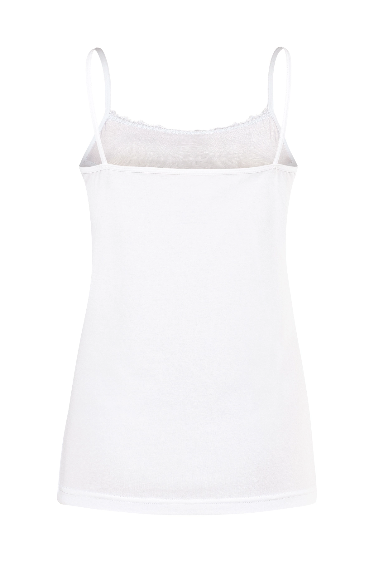 Şahin 6 Adet Kadın Likralı Önü Tüllü Atlet 30205