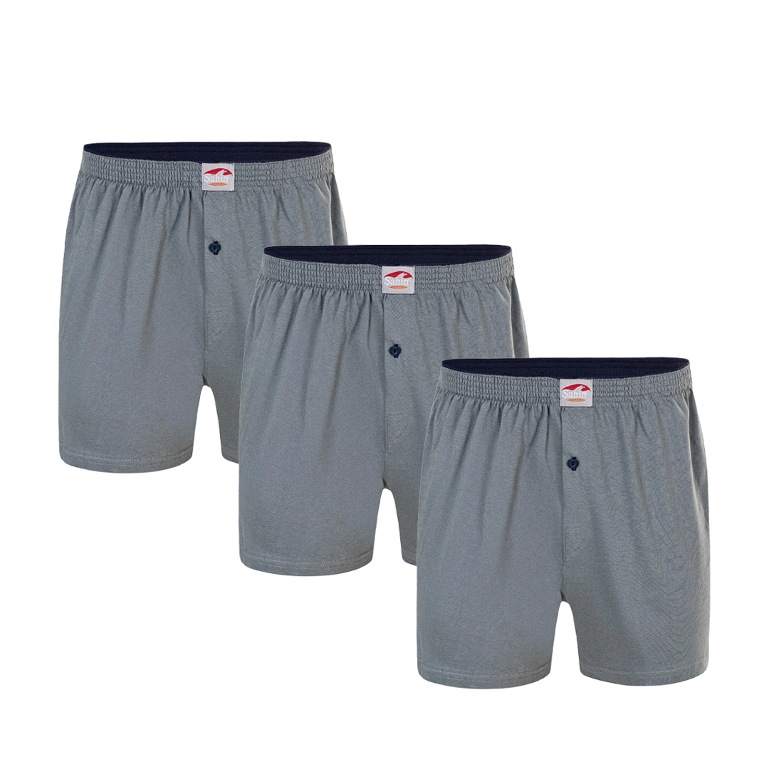 Şahin 6 Adet Erkek Düğmeli Havlu Bel Lastik Boxer 70060