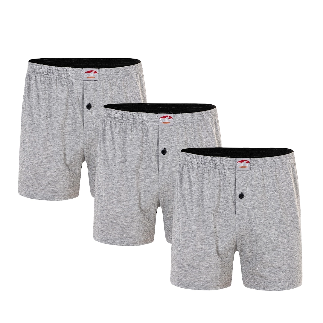 Şahin 6 Adet Erkek Düğmeli Havlu Bel Lastik Boxer 70060