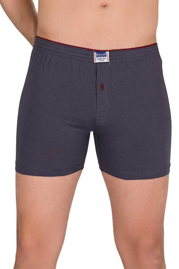 Berrak 6 Adet Erkek Penye Boxer Şort 1099