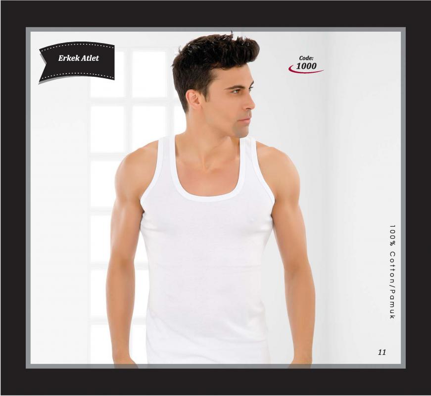 Doralüks 6 Adet Klasik Erkek Atlet