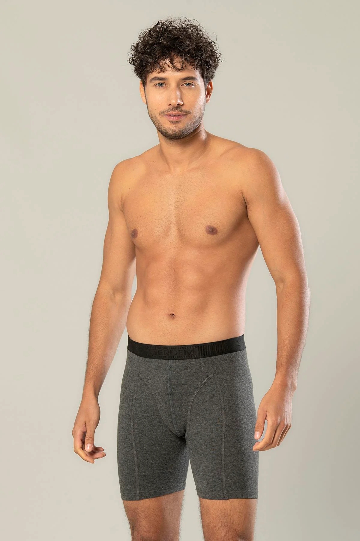 Erdem 6 Adet Pamuk Elastan Uzun Boxer 1416