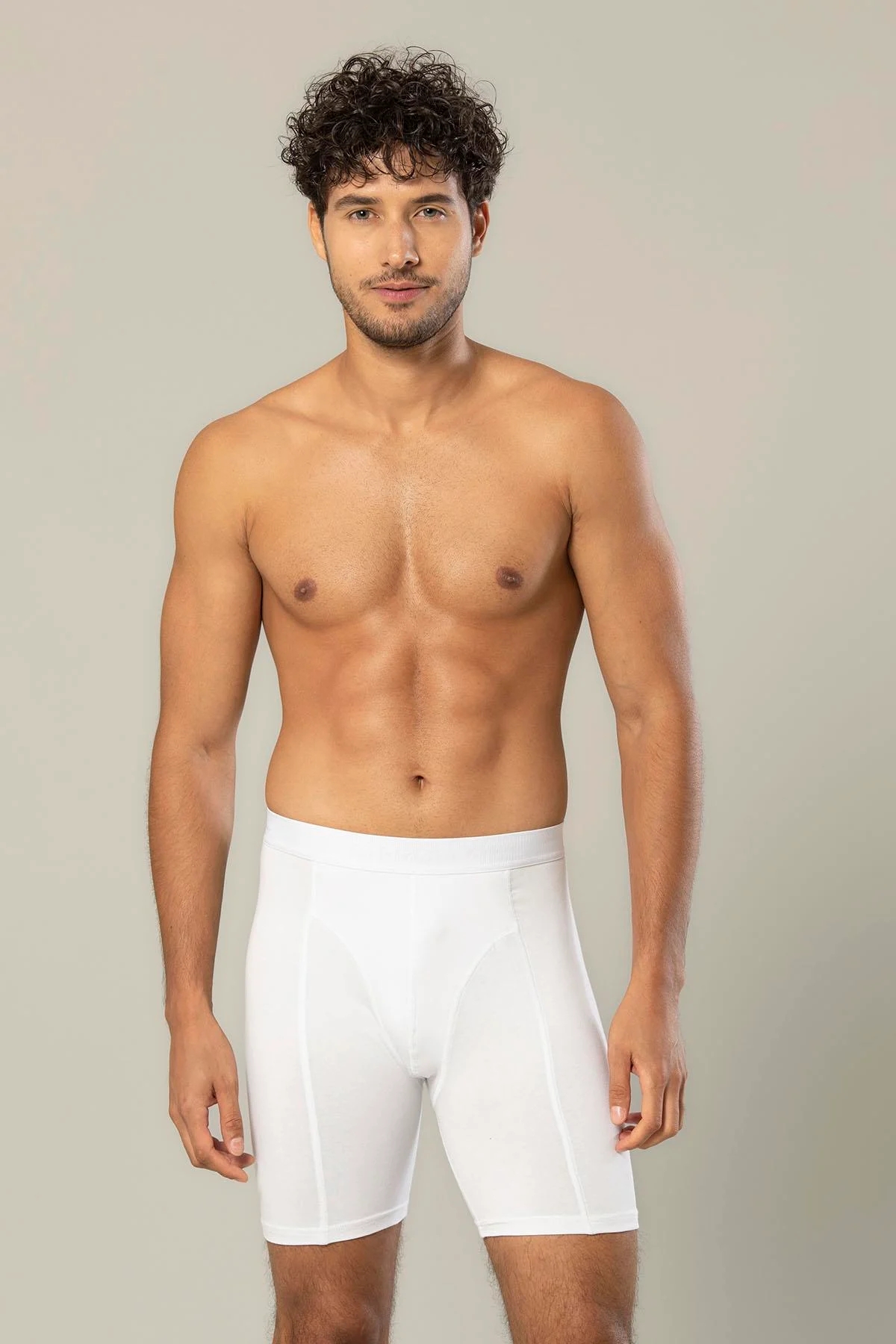 Erdem 6 Adet Pamuk Elastan Uzun Boxer 1416