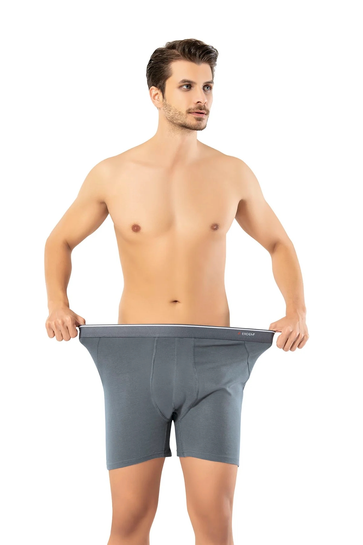 Erdem 6 Adet Erkek Pamuk Elastan Klasik Boxer 1445