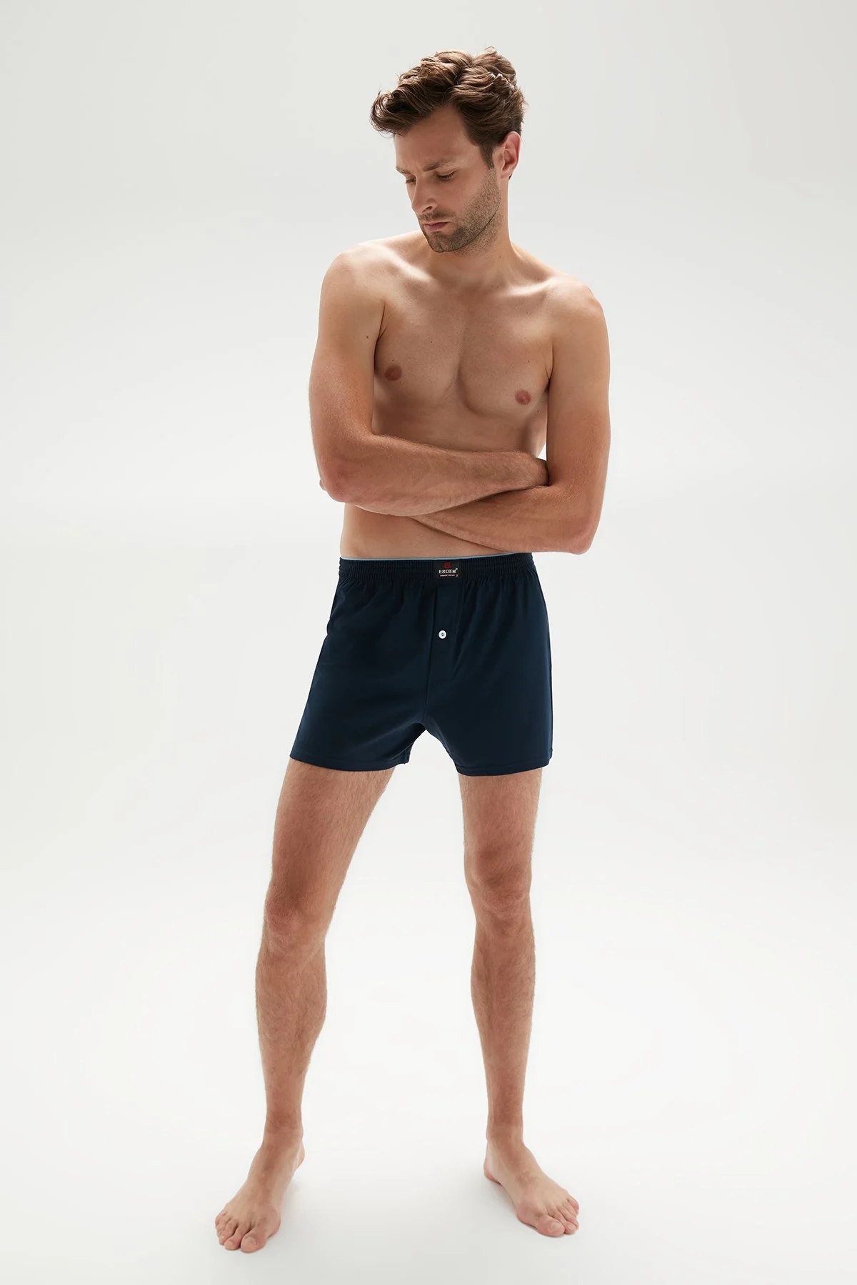  Erdem 6 Adet Penye Boxer 1400