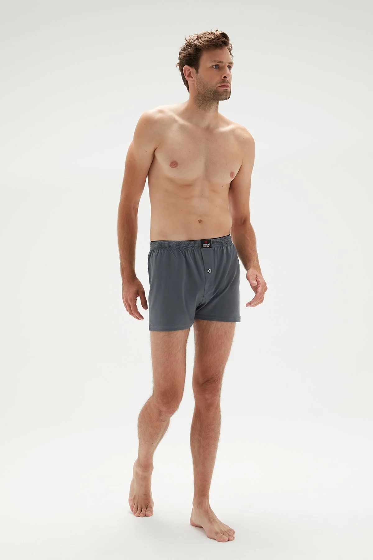  Erdem 6 Adet Penye Boxer 1400