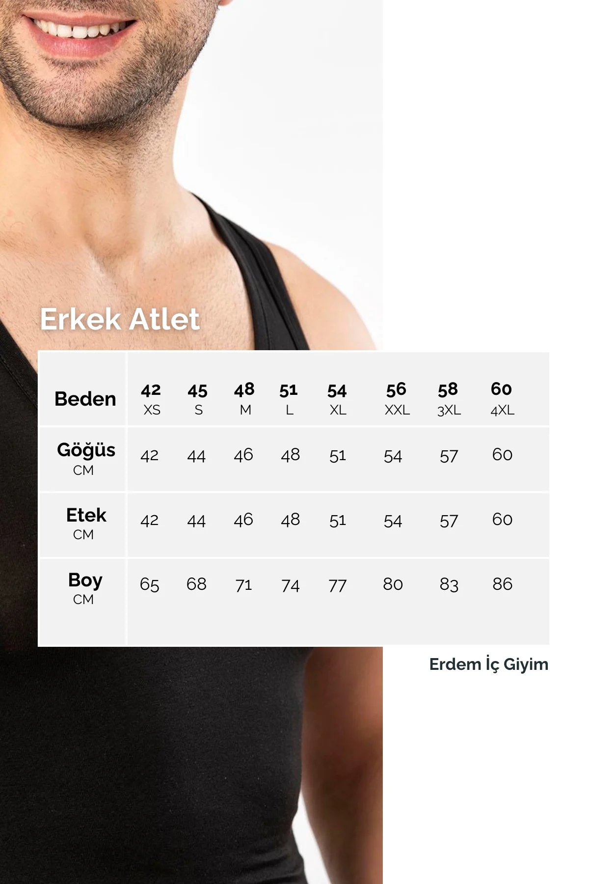 Erdem 6 Adet Gold Modal Atlet 1550