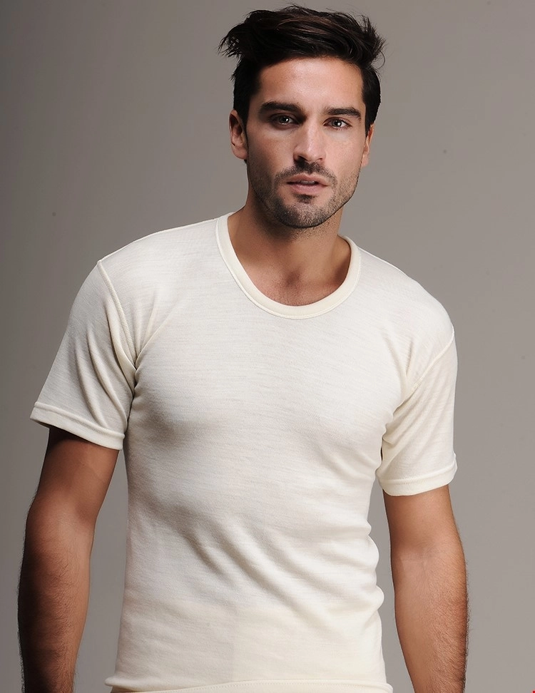 Hasyün Erkek %75 Yün Kısa Kol ve  Alt 2’li Ekonomik Set
