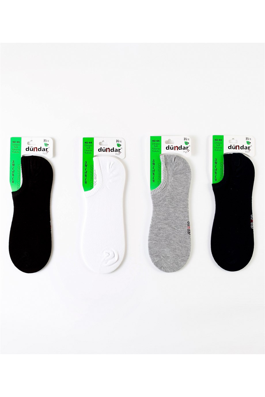Dündar 12 Adet Erkek Bambu Sneaker Çorap