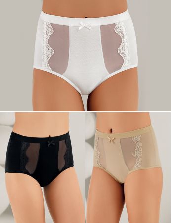 Şahinler Kadın 6 Adet Yüksek Bel Toparlayıcı Külot MB3085