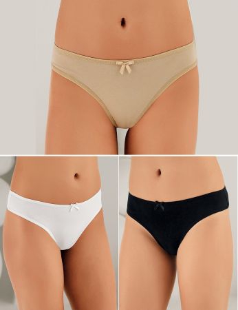 Şahinler Kadın 6 Adet Tanga Külot MB3089