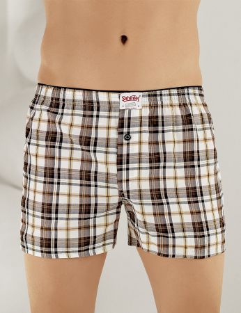 Şahinler Erkek Poplin Boxer Şort ME090