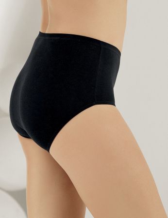 Şahinler Kadın Jakarlı Bato Külot Siyah MB3073