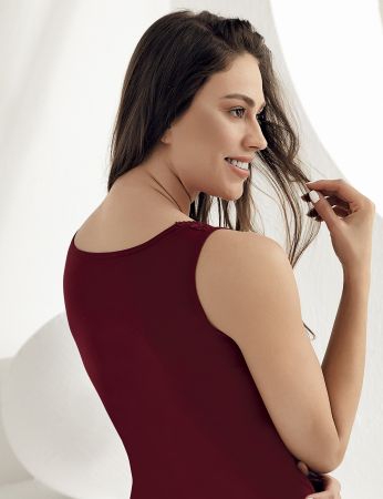 Şahinler Kadın Geniş Dantel Askılı Atlet MB1049