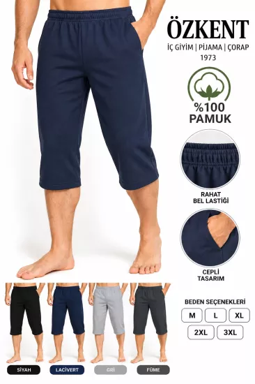 Özkent Erkek %100 Pamuk Kapri Tek Alt