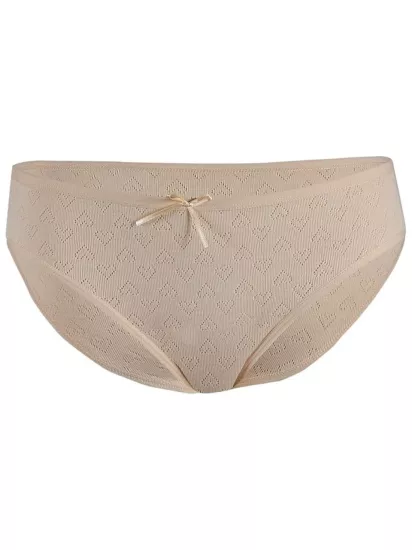 Özten 12’li Paket %100 Pamuk Kalpli Bayan Bikini Külot 200