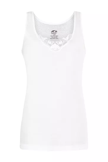 Şahin 6 Adet Kadın Güpürlü Atlet 30060