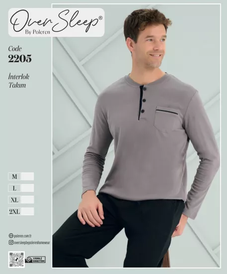 Poleren Erkek Pijama 2205