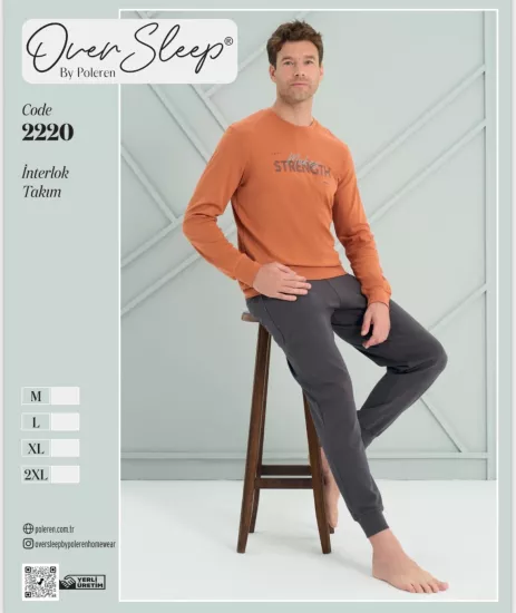 Poleren Erkek Pijama Takımı 2220