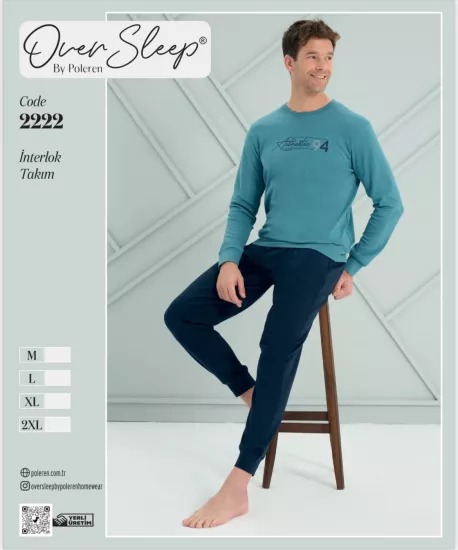 Poleren Erkek Pijama Takımı 2222