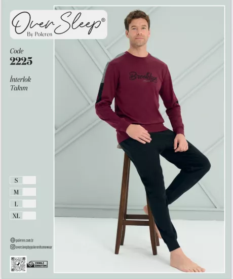 Poleren Erkek Pijama Takımı 2225