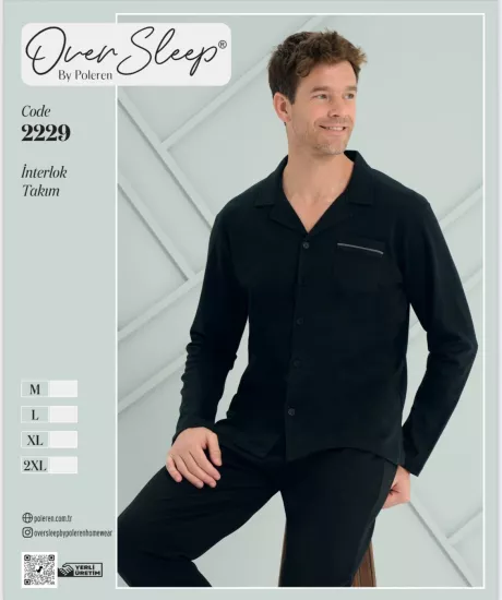 Poleren Erkek Pijama Takımı 2229