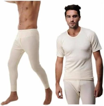 Hasyün Erkek %75 Yün Kısa Kol ve  Alt 2’li Set